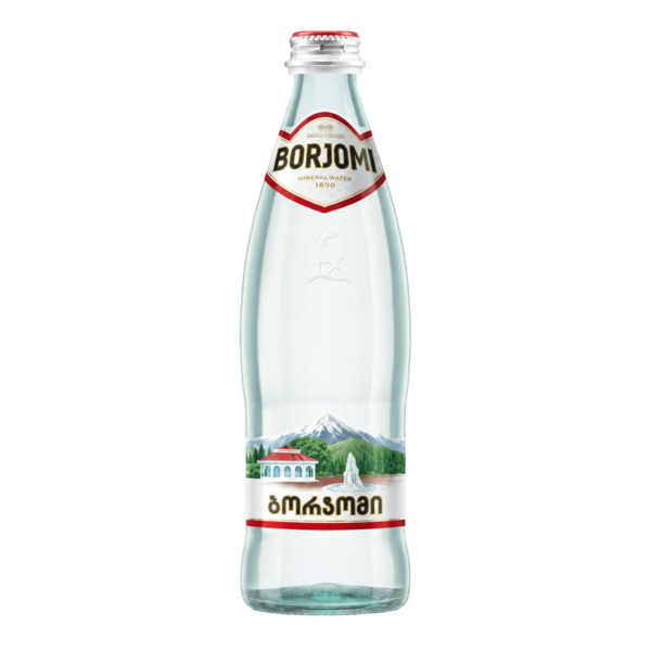 Вода Боржоми 0,5л Стекло (12 шт.)