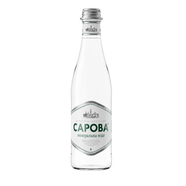 Вода Сарова 0,5л., газ, стекло (6 шт.)