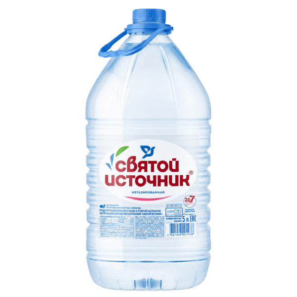 Святой Источник 5л, н/газ (2 шт.)