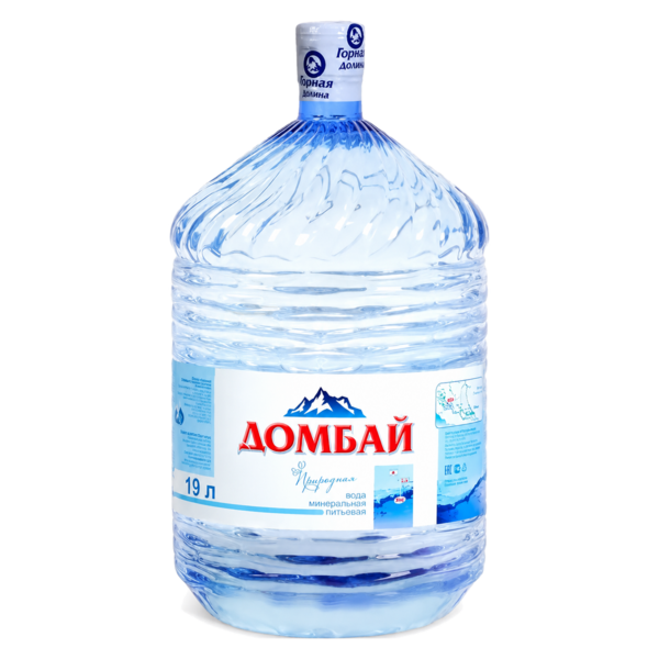 Вода ДОМБАЙ УЛЬГЕН 19л (одноразовая)